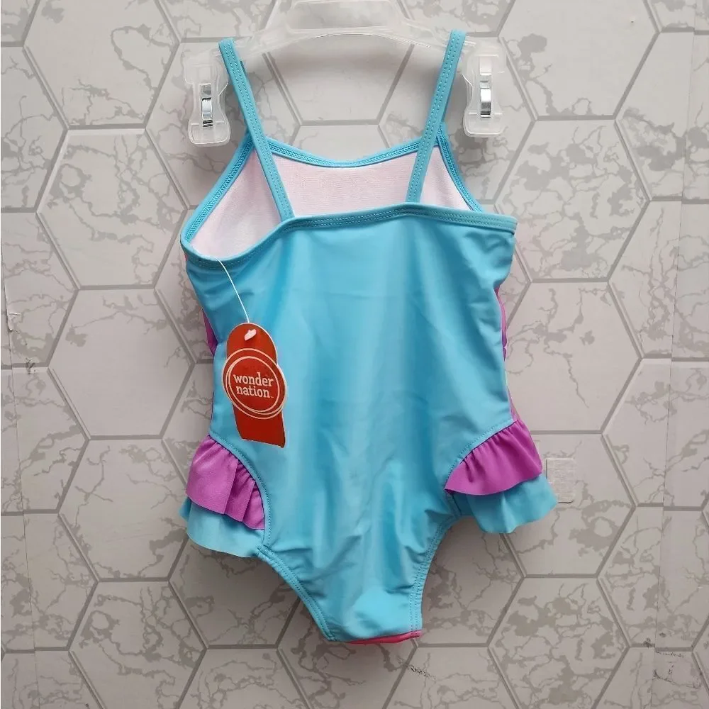 Lot of two (2) Baby Girls Summer Swimsuits, Size 2T, New